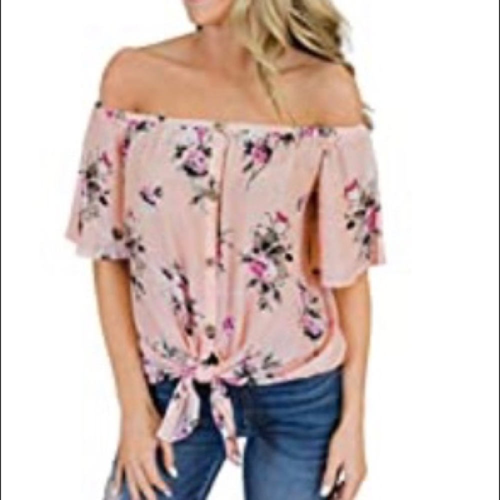 Pretty Off-Shoulder Top!